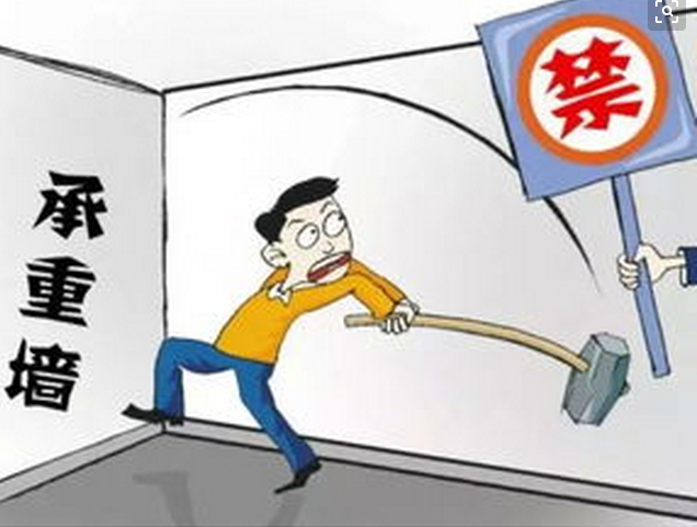 野蠻裝修！四面承重墻全敲