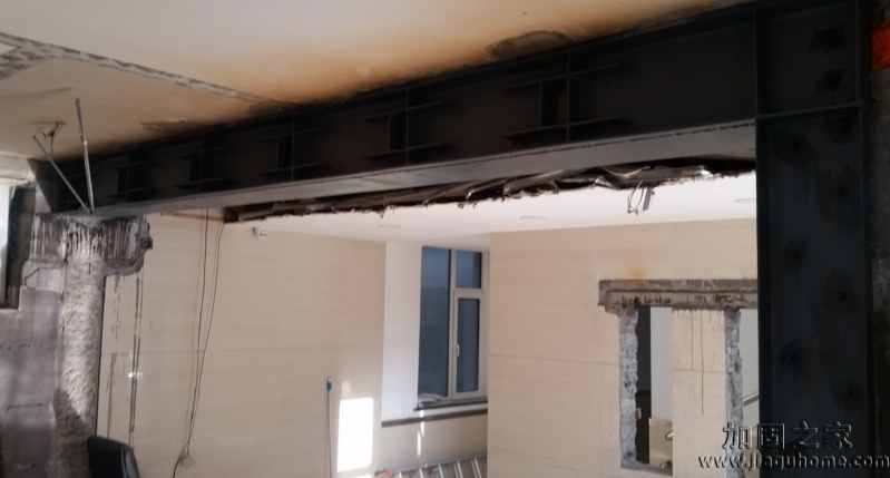 拆承重墻有風險，請收下承重墻開門洞加固方案