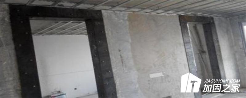 薄弱易倒部位，采用的加固方法