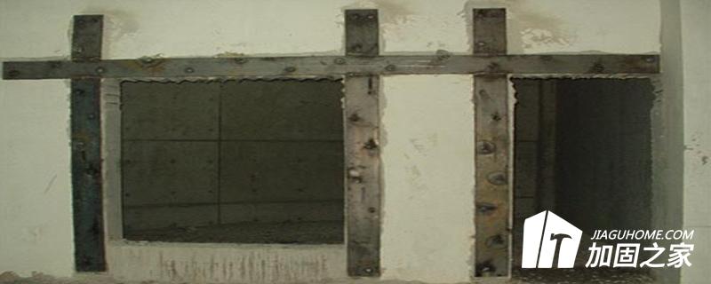 加門垛或加設圈梁加固房屋墻體