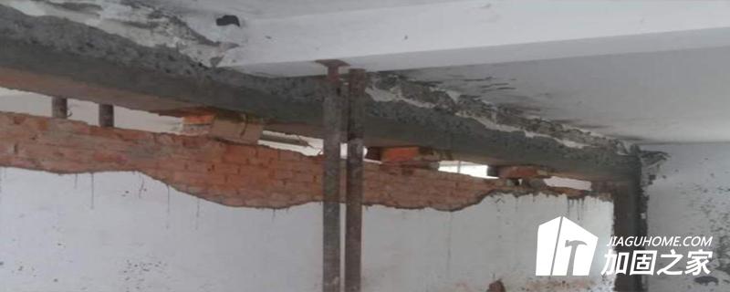采用增大截面加固法來加固房屋墻體