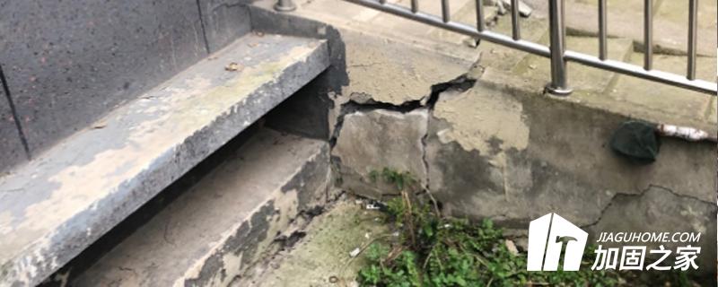 建筑物下沉的情況