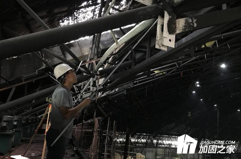 火災(zāi)后結(jié)構(gòu)受損檢測評估