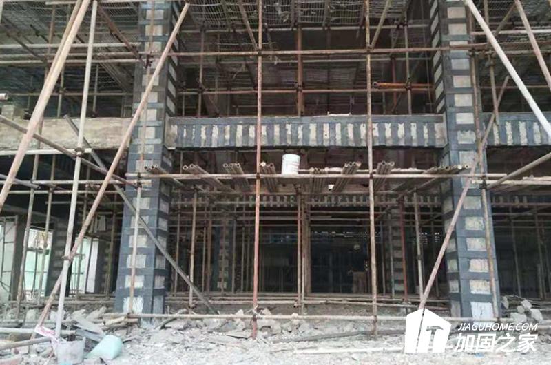 改造工程運用粘鋼加固