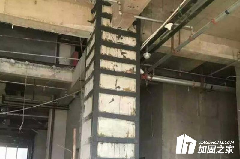 粘鋼加固前的卸荷問題