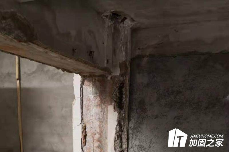 梁柱出現(xiàn)開(kāi)裂的加固方法