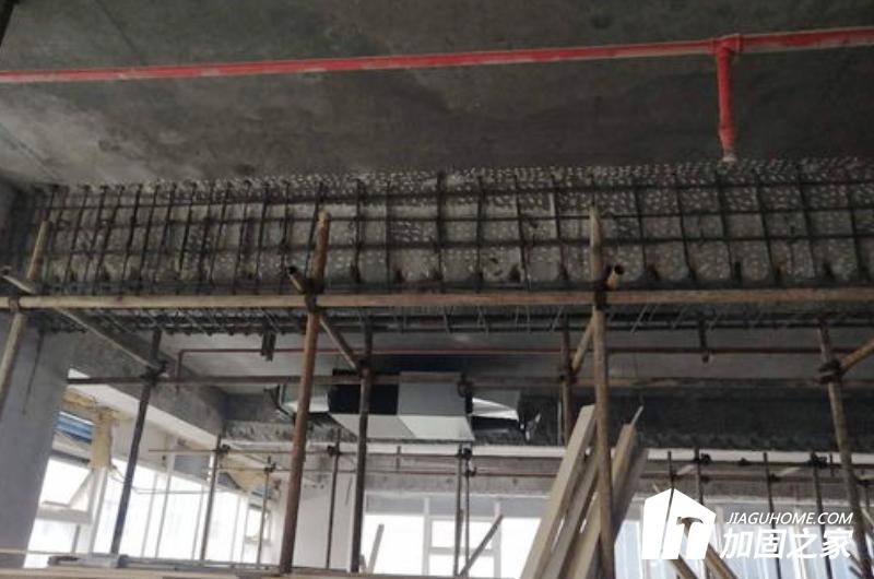 梁、板、柱承載力不足加大截面加固