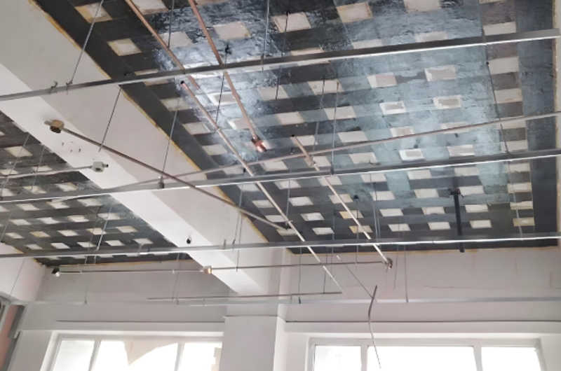 建筑加固施工工藝簡(jiǎn)易，施工流程較少