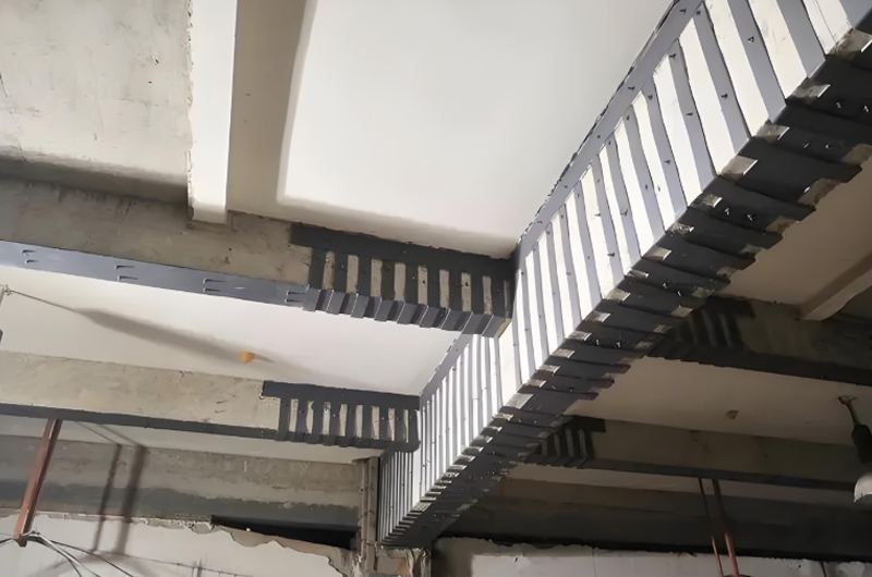 房屋加固的方法中的粘鋼、包鋼加固