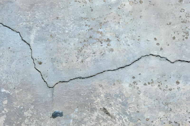 外界的腐蝕引起裂縫