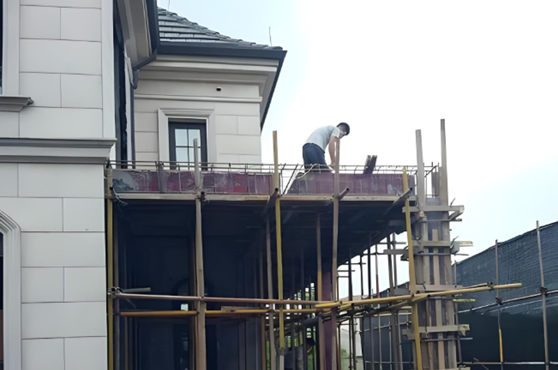 別墅加固改造新結(jié)構(gòu)施工