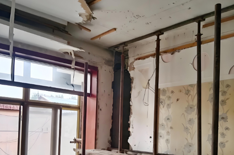 在現(xiàn)場核對原結(jié)構(gòu)構(gòu)造過程