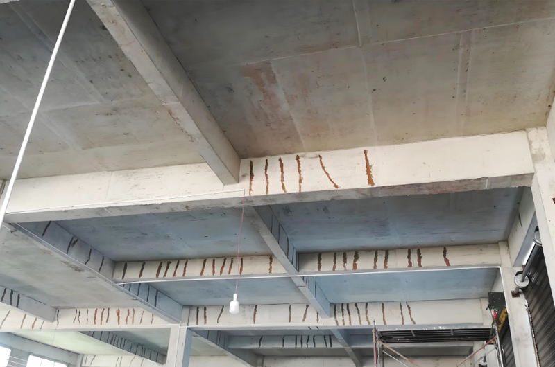 建筑明顯的結(jié)構(gòu)裂縫加固