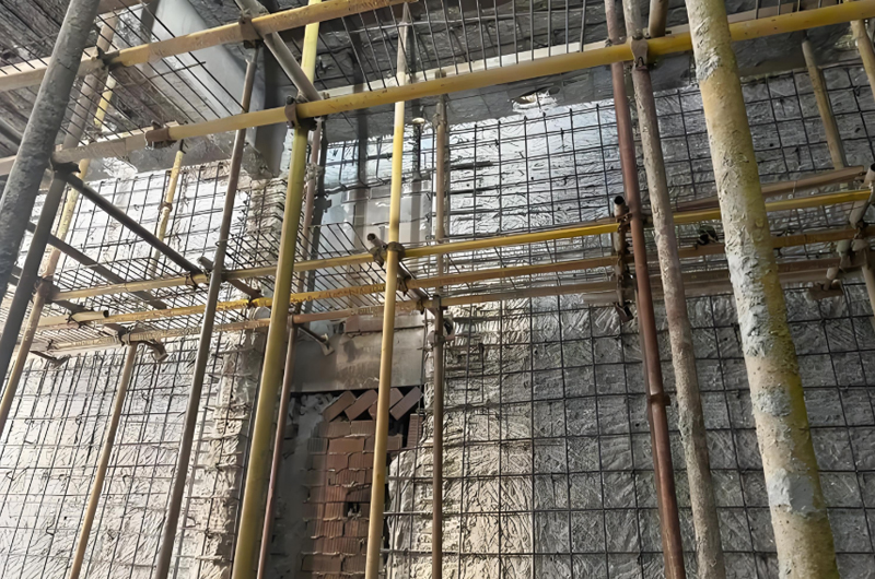 墻體加固方案的實施