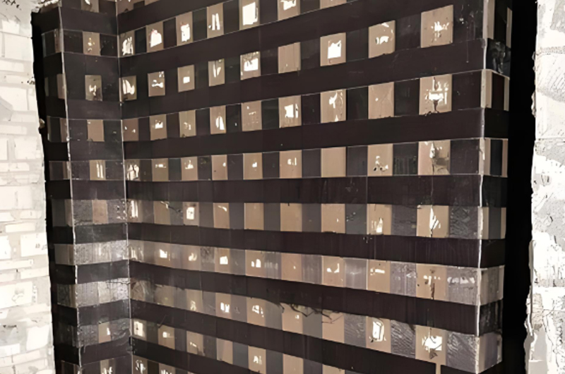 樓房墻體加固施工