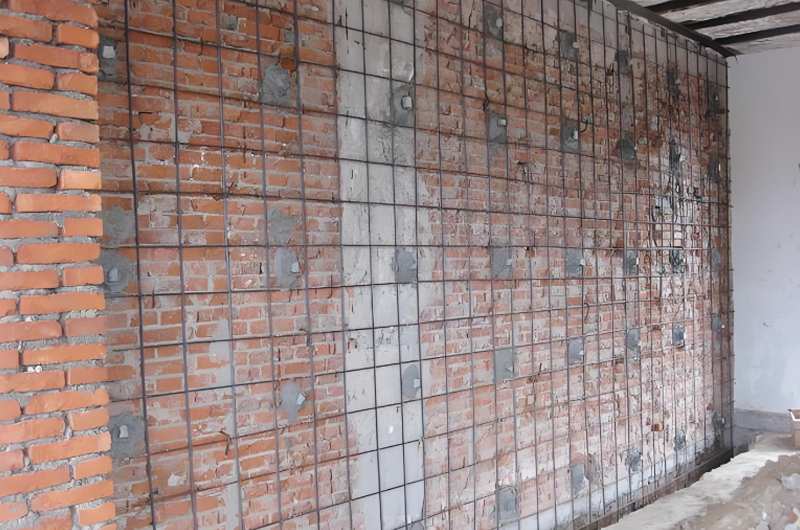 墻體加固準(zhǔn)備工作