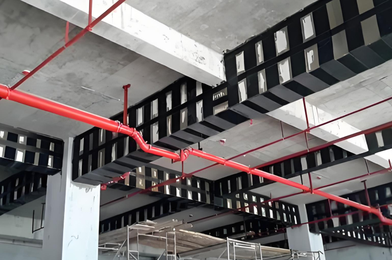 梁縱筋數(shù)量不足碳纖維布加固