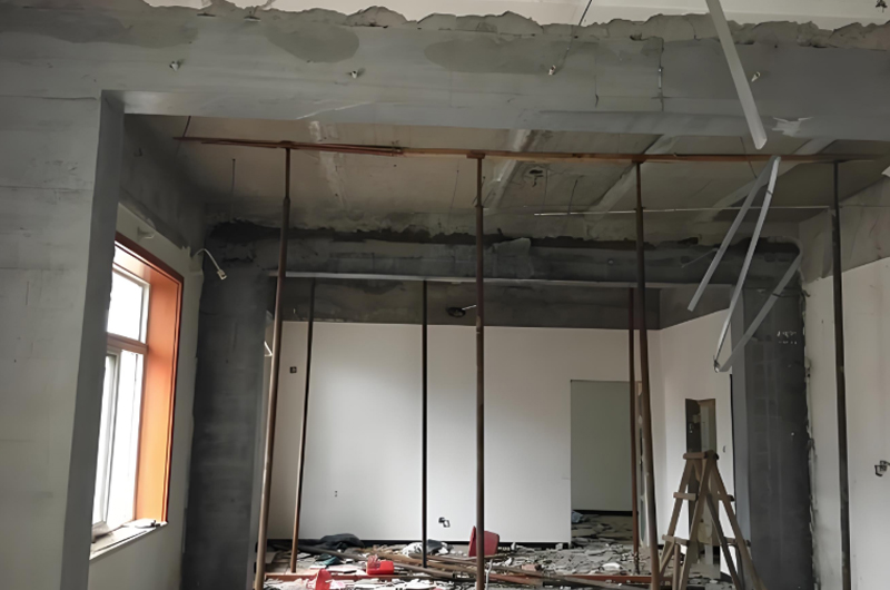 房屋建筑墻體加固