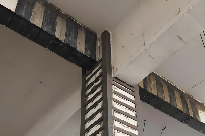 建筑加固實(shí)施過程中應(yīng)加強(qiáng)對(duì)實(shí)際結(jié)構(gòu)的檢查