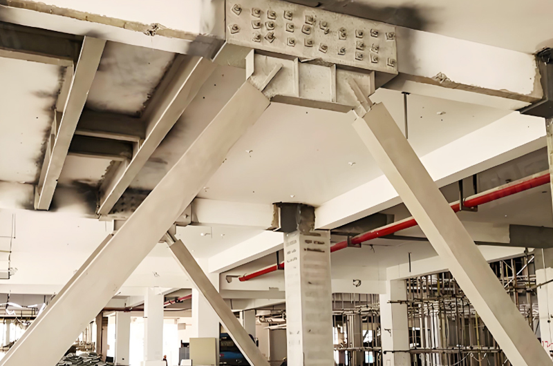 舊廠房加固改造施工