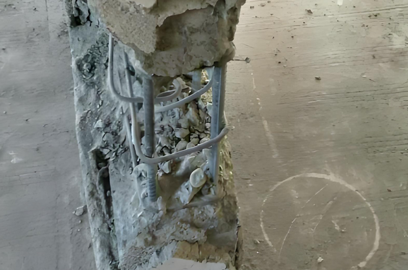 打斷承重墻鋼筋